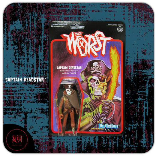 Super7 The Worst 挂卡 系列 3 The Worst ReAction Figure 商品图6