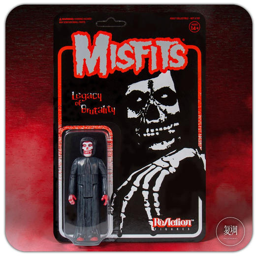 Super7 Misfits 挂卡 MIsfits ReAction Figure 夜光版 商品图1