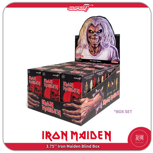 Super7 铁娘子 盲盒系列 Iron Maiden 商品图4