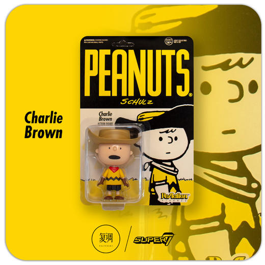 Super7 花生漫画 史努比 挂卡 Peanuts ReAction Figure SDCC限定版 商品图2