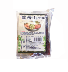 社区团购雪岳山冷面370g