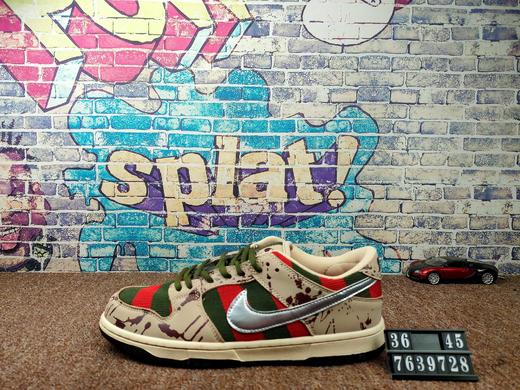 耐克 Nike sb DUNK LOW PRO FREDDY KRUEGER 2007年 码数见图 商品图0