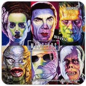 现货 Super7 环球怪物 挂卡系列2 Universal monsters