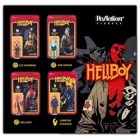 Super7 地狱男爵挂卡 Hellboy ReAction Figure