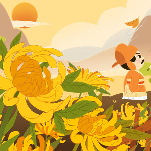 216 婷婷唱古文-寒菊-伴奏/曲谱 商品图0