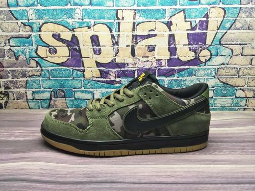 Nike sb Dunk Low Pro 军绿迷彩男鞋休闲运动板鞋 854866-209 36-45 商品图0