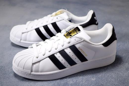 阿迪达斯Adidas 阿迪达斯 Superstar 贝壳头 头层皮 超软蓝底 36--44带半码 商品图9