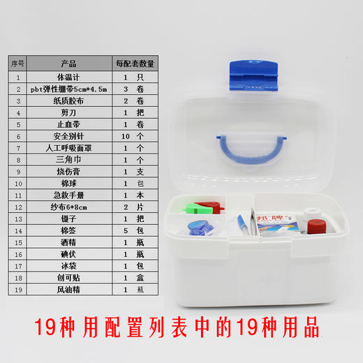 家庭必备：家庭用急救箱含急救用品全套套装 商品图4
