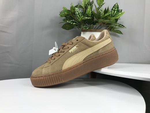 PUMA彪马 Suede Platform 蕾哈娜 厚底松糕鞋 商品图1