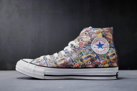 匡威100周年纪念款CONVERSE ALL STAR 100 COLOR 硫化帆布板鞋 “海贼王动漫 35--44 商品图0
