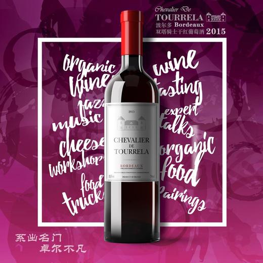 法国波尔多原瓶进口 双塔骑士干红葡萄酒 波尔多AOC级 红酒750ml/瓶 酒精度13°C 商品图3