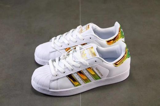阿迪达斯Adidas 阿迪达斯 Superstar 贝壳头 头层皮 超软蓝底 36--44带半码 商品图14