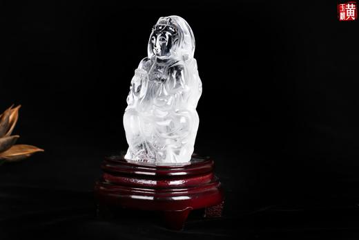 【白水晶观音】天然白水晶摆件 商品图2