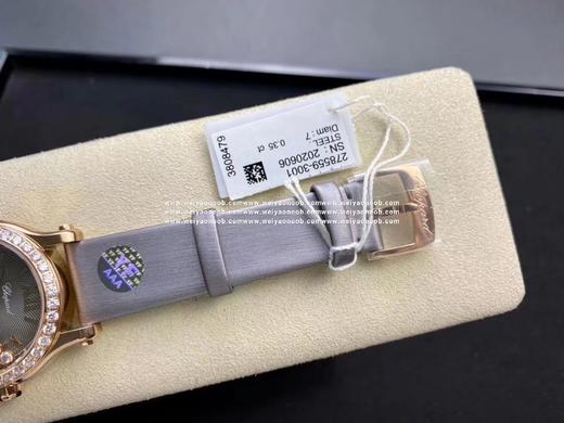 《YF》正品开模 新品推出 萧邦快乐钻278559-3003 采用手工丝绸带无法掩饰的奢华感 YF一直追求与原装一致 不胡乱修改任何原装没有的款式。 商品图6