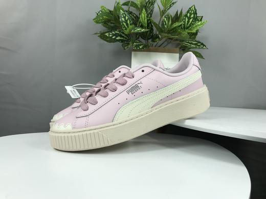 彪马 Puma Basket Platform Scallop 新款蕾哈娜花边包头 商品图0