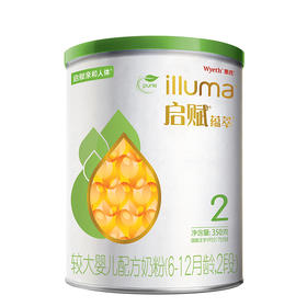 惠氏启赋有机蕴萃较大婴儿配方奶粉（2段350克）