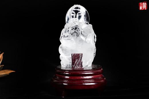 【白水晶观音】天然白水晶摆件 商品图3