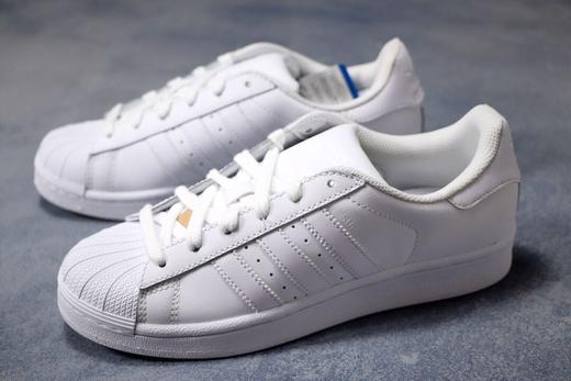 阿迪达斯Adidas 阿迪达斯 Superstar 贝壳头 头层皮 超软蓝底 36--44带半码 商品图10