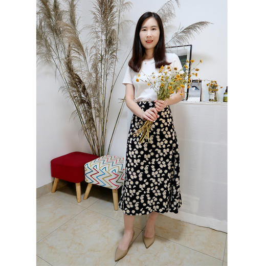 【Cindy自留】法式小雏菊半身裙  经典A字型 显瘦百搭 小清新印花 商品图5