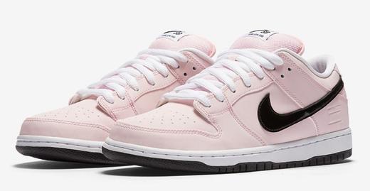 带反光Nike sb  Dunk Low Elite “Pink Box”833474-601男女滑板鞋 商品图0