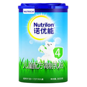 【直播福利】诺优能儿童配方调制乳粉（36-72月龄4段）800g