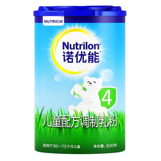 【直播福利】诺优能儿童配方调制乳粉（36-72月龄4段）800g 商品图0