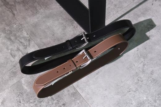 Rep1ay 意大利潮牌 复古金属字母浮雕 皮腰腰带 有大码 PJ179 商品图3