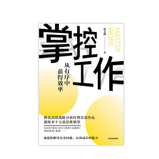 掌控工作 邵文瀚 著 系统思考工具 思维 拆解问题 总结复盘 行业思考 中信出版社图书 正版 商品图5
