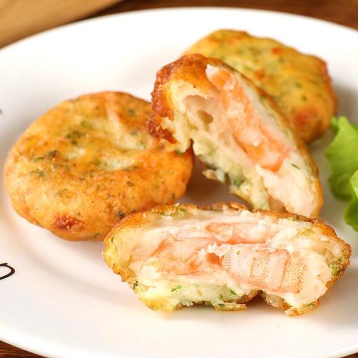 海苔鳕鱼鲜虾饼 外酥里嫩 鲜味好美味 500g/袋 商品图0