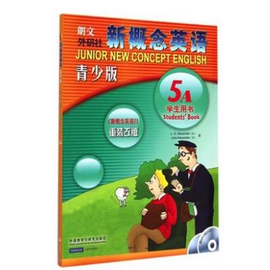 朗文·外研社 新概念英语青少版(5A)学生用书(含MP3光盘和动画DV 商品图0