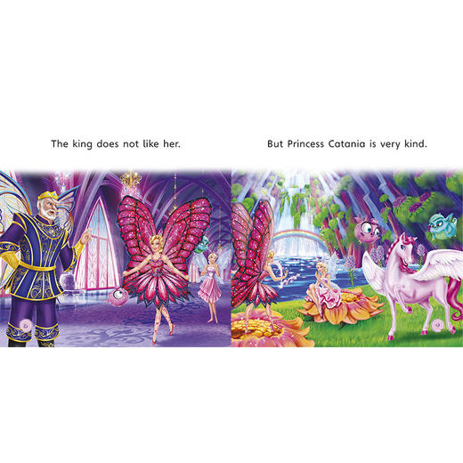 芭比公主英语启蒙分级绘本2 商品图3