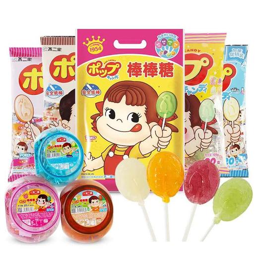 不二家8支棒棒糖 50g 商品图0
