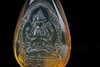 四臂观音·墨西哥蓝珀水滴形雕件吊坠 商品缩略图2