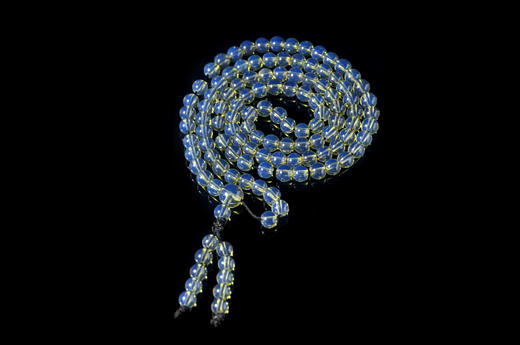 百八烦恼风·多米尼加蓝珀天空蓝108佛珠 商品图4
