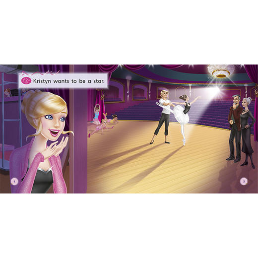 芭比公主英语启蒙分级绘本1 商品图1