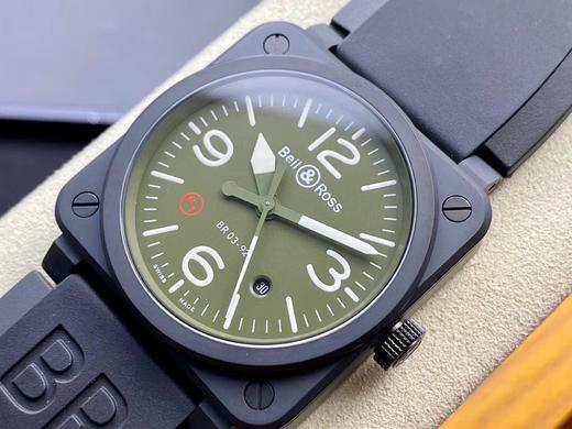 BR最新力作 柏莱仕 Bell&Roas  全新BR 03高科技陶瓷腕表 无惧严苛环境挑战首款方形陶瓷腕表 

柏莱士不懈在制表领域力争上游，尤以尖端技术应用最见真章，从品牌的首枚飞行表及军表可见一斑 商品图11