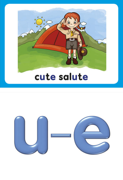 丽声瑞格叔叔自然拼读法拼读卡3 商品图1