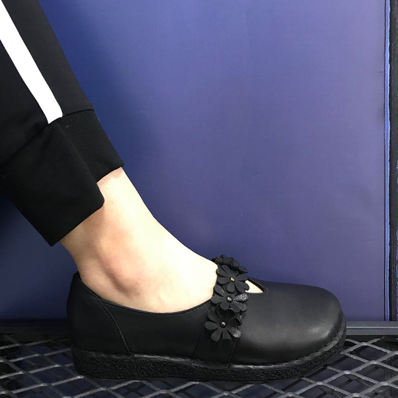 豪行女单鞋28390103全皮
