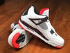Nike Air Jordan AJ4 乔丹4代 赛车蓝 白红 大理石 炫光紫变色龙   赛车黑蓝 黑白涂鸦 黑镭射 黑紫 猛龙 商品缩略图3