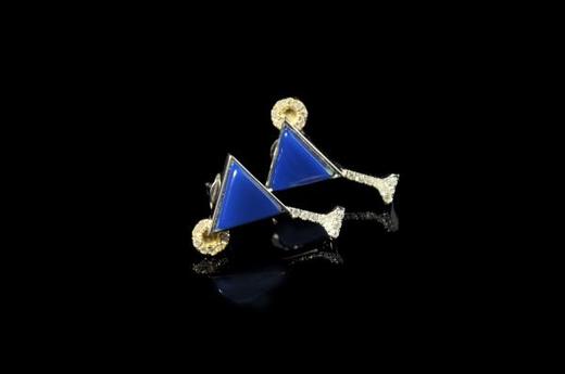 清凉一夏·多米尼加蓝珀18K白金镶钻套系 小清新 商品图8