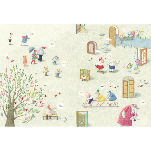 神奇的门(聪明豆绘本.大奖章系列10) 商品图3