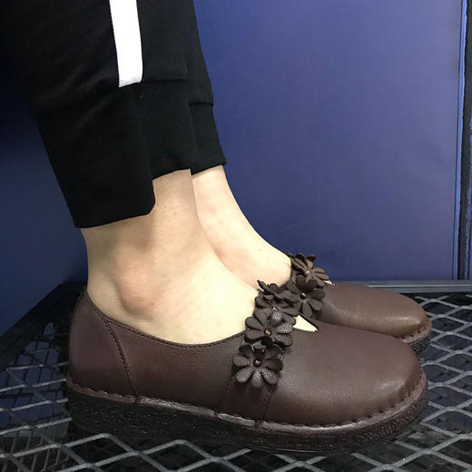 豪行女单鞋28390103全皮 商品图2