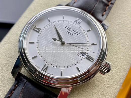 全原天梭，T097港湾系列情侣对表，简洁百搭商务表，原装瑞士ETA石英机芯，全部原装配件组装，男~40mm女～28mm表径。一表一号，三码一表，全新全套出。 商品图1