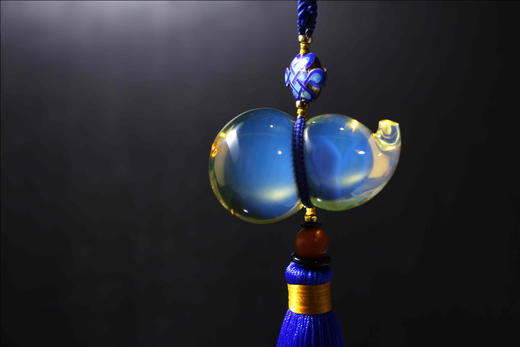 吉祥葫芦·墨西哥蓝珀 立体葫芦挂件车挂 商品图4