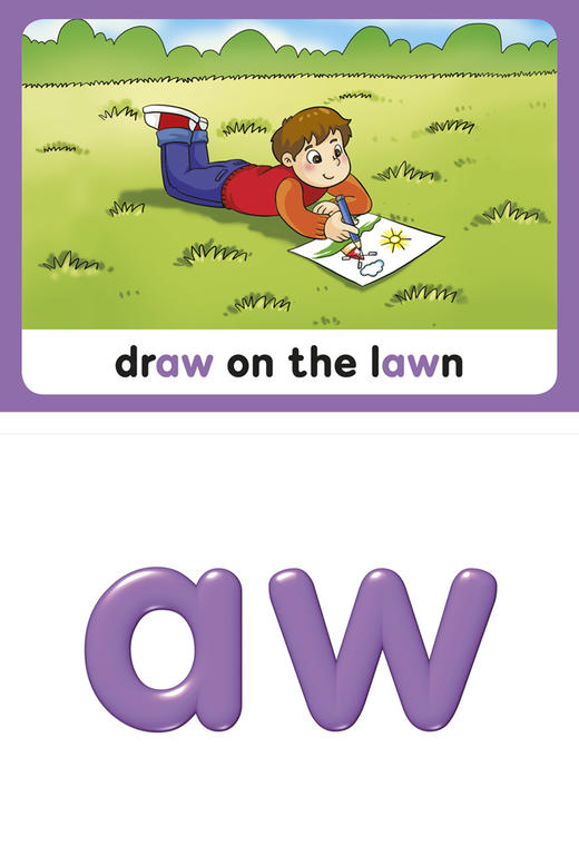 丽声瑞格叔叔自然拼读法拼读卡(5) 商品图2