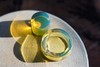 墨西哥蓝珀高蓝扳指 商品缩略图0