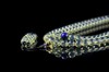 墨西哥蓝珀高蓝108佛珠  原创设计18K黄金佛塔 商品缩略图4