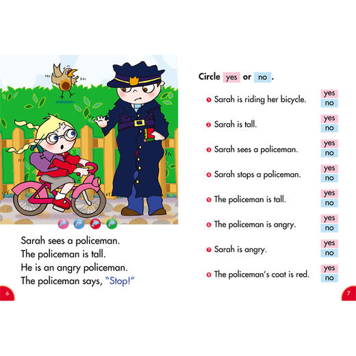 丽声海豚英语分级读物第三级上 8册 点读版扫码听音频少儿英语分级阅读STEAM教育理念 阅读写作听力口语 美音 商品图4