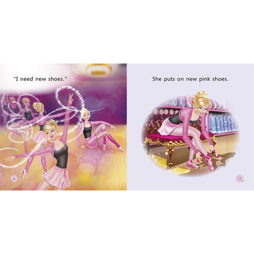 芭比公主英语启蒙分级绘本1 商品图2
