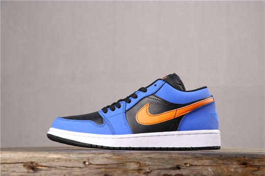 乔丹/Air Jordanaj1 AJ1 乔丹1代 乔1低帮系列 Air Jordan 1 Low GS 黑紫葡萄漆皮斑马纹白黑豆沙绿尼克斯黑蓝橙 商品图1